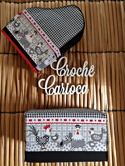 Capa Torradeira e Dolce Gusto Estruturadas Escolha Cores