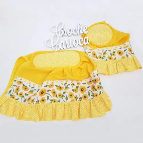 Capas Batedeira e Liquidificador Girassol Amarelo Cozinha