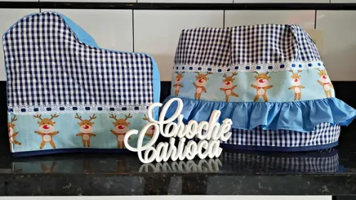 Capas Batedeira Fritadeira e Dolce Gusto Natal