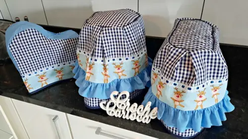 Capas Batedeira Fritadeira e Dolce Gusto Natal