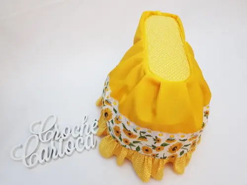 Capas Batedeira e Liquidificador Girassol Amarelo Cozinha