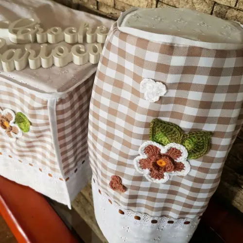 Capas de Cozinha: Micro-ondas e Liquidificador Escolha Cor