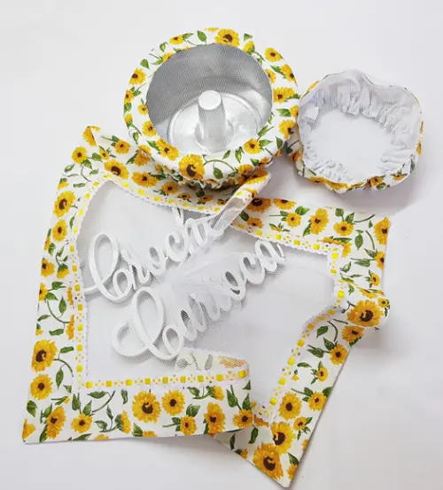 Cobre Alimento 3 Peças Escolha Cores