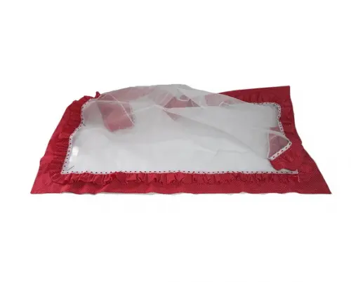 Cobre Alimento de Mesa Grande 150x150 Cantos Mitrados
