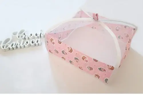 Cobre Alimentos Frutas Bolos Rosa Cupcake