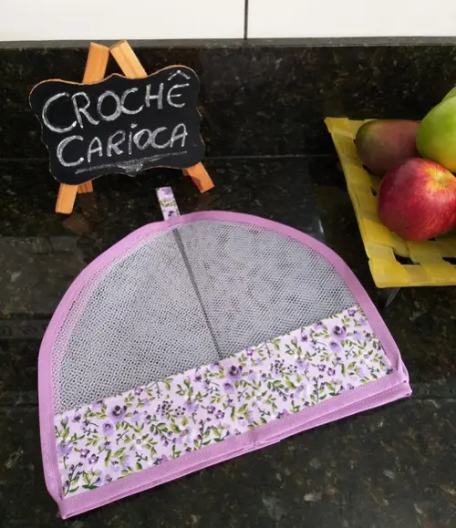 Cobre Frutas Bolo Pudim Carnes Tela Protetora de Alimentos