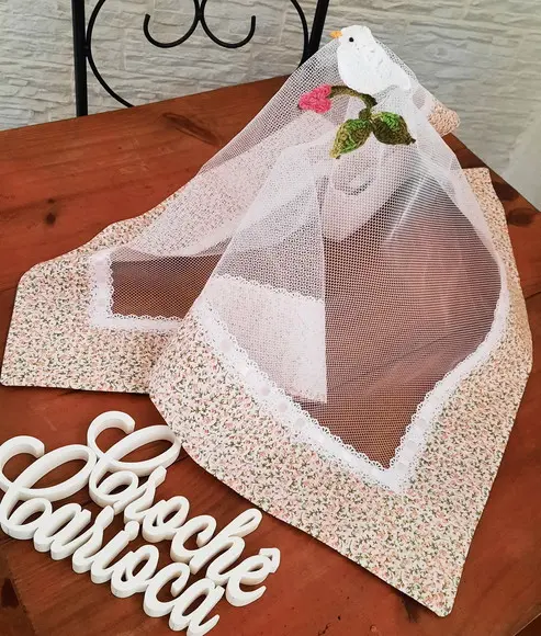 Cobre Mesa Proteção dos Alimentos Escolha Cor e Sob Medida