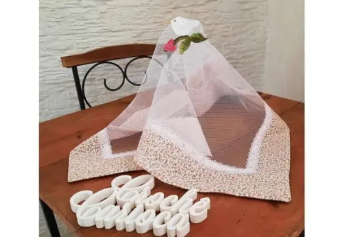 Cobre Mesa Proteção dos Alimentos Escolha Cor e Sob Medida