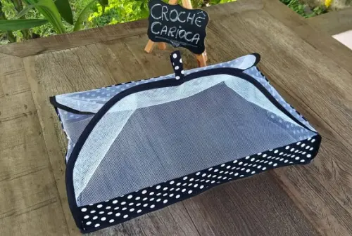 Cobre Protege Alimento Bolo Bandeja Carne Fruta Escolha Cor