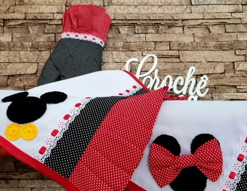 Conjunto de Cozinha Temático Escolha Cores