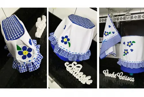 Conjunto de Cozinha: 5 Peças Escolha Cor