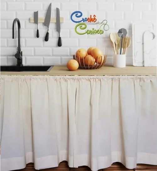 Cortina Algodão Cru Sob Medida Decoração Natural Exclusivo