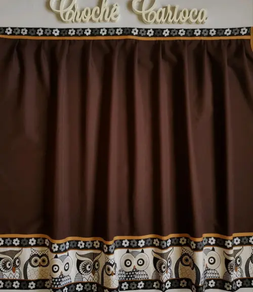 Cortina de Fecho de Contato (velcro) Sob Medida Escolha Cor
