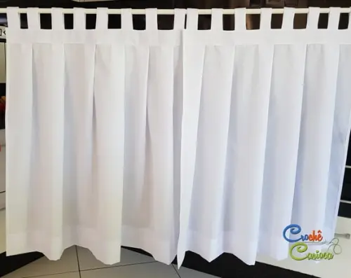 Cortina Minimalista Escolha Cores Sob Medida ou 170x80
