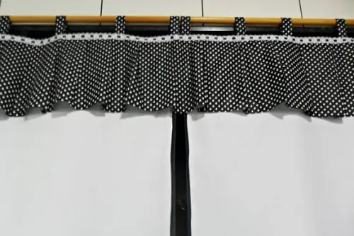 Cortina Painel de Cozinha Sob Medida Borboletas