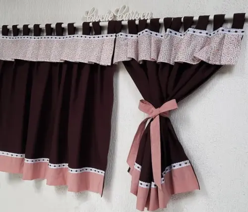 Cortina para Cozinha Delicadeza Sob Medida e Escolha Cores
