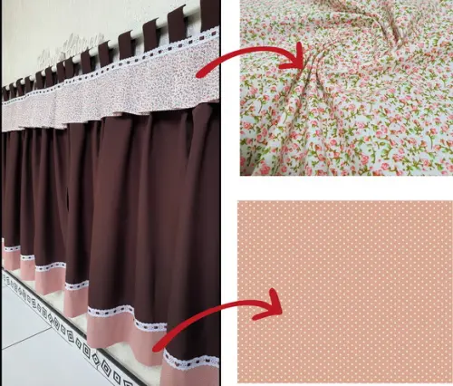 Cortina para Cozinha Delicadeza Sob Medida e Escolha Cores