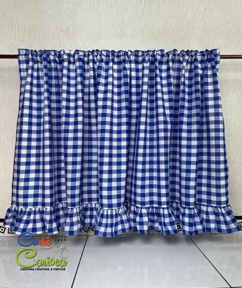 Cortina para Pia Babadinhos Cabeça Dupla Tapa-tudo 150x80