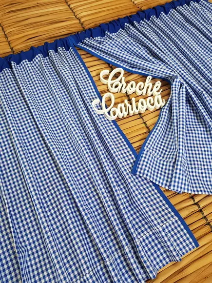 Cortina Pia Cozinha Área Gourmet Síto Escolha Cor Sob Medida