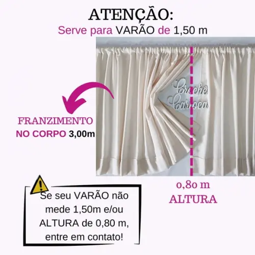 Cortina Rústica Decoração Natural Moderna Sob Medida