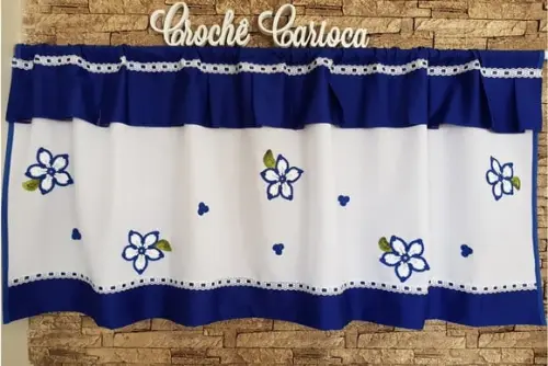 Cortininha Escolha Cores 1,00x0,50 ou Sob Medidas