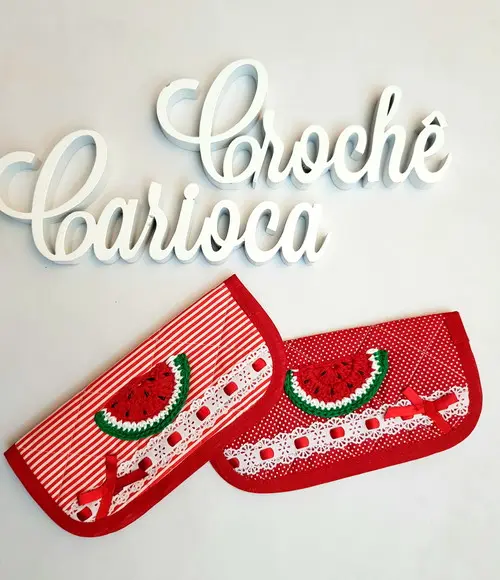 Jogo de Cozinha Tecido 4 Peças