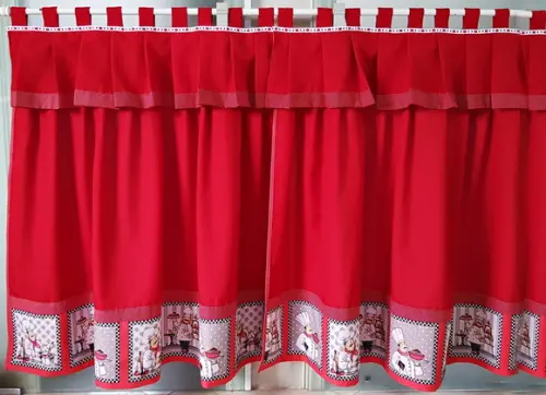 Jogo de Cozinha Vermelho Cozinheiro ou Escolha Cores