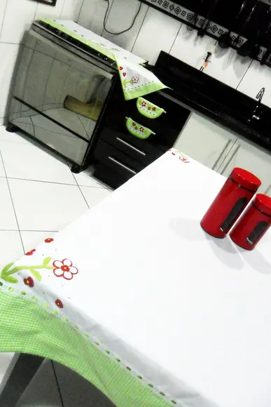 Jogo para cozinha - Primavera - Escolha peças!
