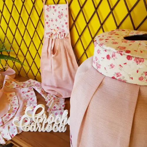 Joguinho de cozinha - Rose Floral - 3 peças