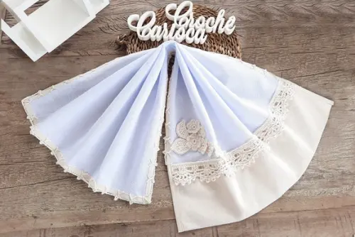 Kit 02 Panos de Prato Minimalista Boho Algodão Cru Cozinha