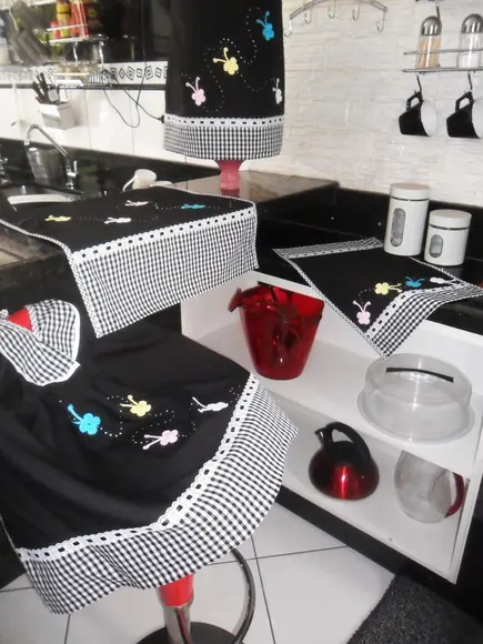 Kit de Cozinha: 5 peças Escolha cores!