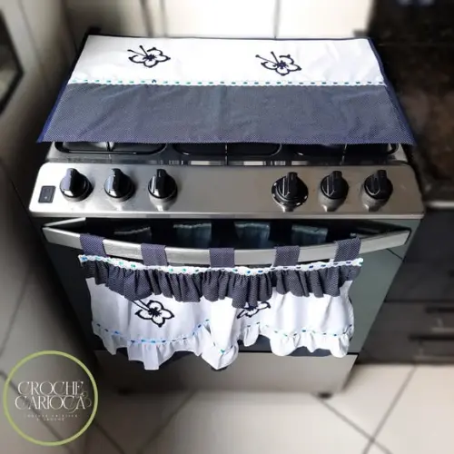 Kit Fogão 2 Peças Escolha Cor e Sob Medida