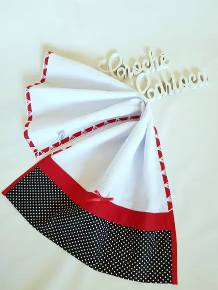 Kit de Panos de Prato Minimalista 2 Peças Grandes