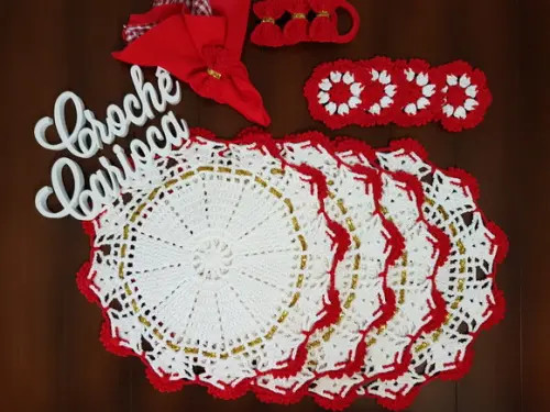 Kit Mesa Posta Completo 16 Peças Escolha Cores Natal