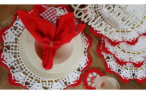 Kit Mesa Posta Completo 16 Peças Escolha Cores Natal
