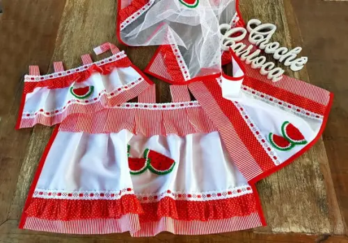 Kit para cozinha Tema Melancias