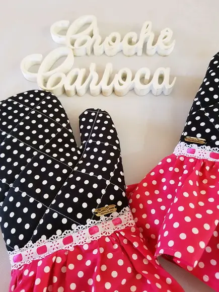 Luva de cozinha par - Escolha cores!