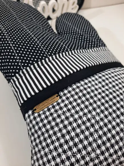Luva e Pegador Térmicos Minimalista Elegante