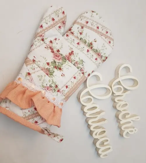 Luva Para Cozinha Térmica - Romance