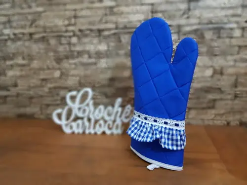 Luva Térmica Pulso Longo Azul Royal ou Escolha Cor