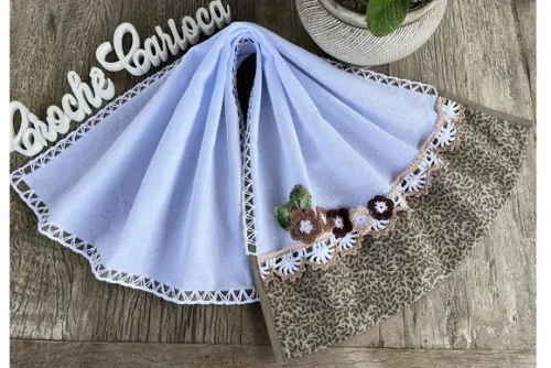 Pano de Prato Criativo Minimalista Bege Fendi Cozinha