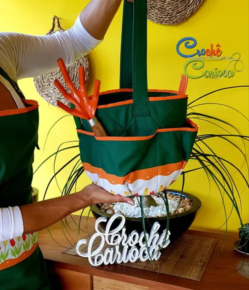 Porta Ferramentas de Jardim Escolha Cores