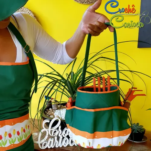 Porta Ferramentas de Jardim Escolha Cores