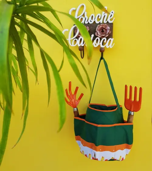 Porta Ferramentas de Jardim Escolha Cores