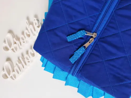 Porta Pão Guarda Pão Tons De Azul