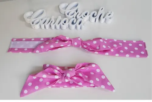 Prendedores de Cortina Nó Rosa Poás 2 Peças