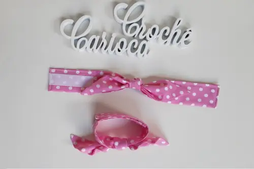 Prendedores de Cortina Nó Rosa Poás 2 Peças