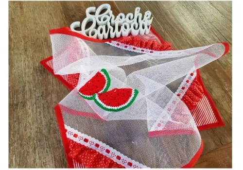 Protetor de Frutas ou Alimentos 55x55 ou Sob Medida