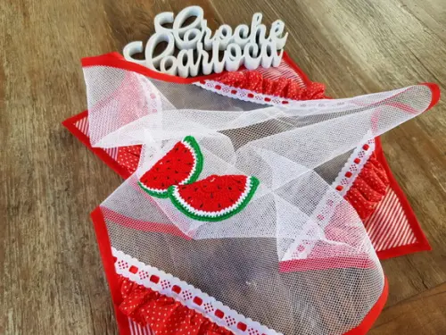 Protetor de Frutas ou Alimentos 55x55 ou Sob Medida