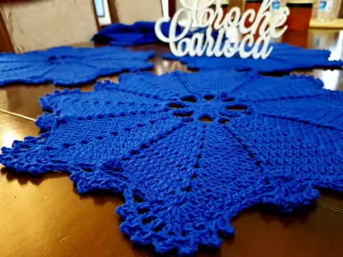 Sousplat de Crochê Escolha Cores